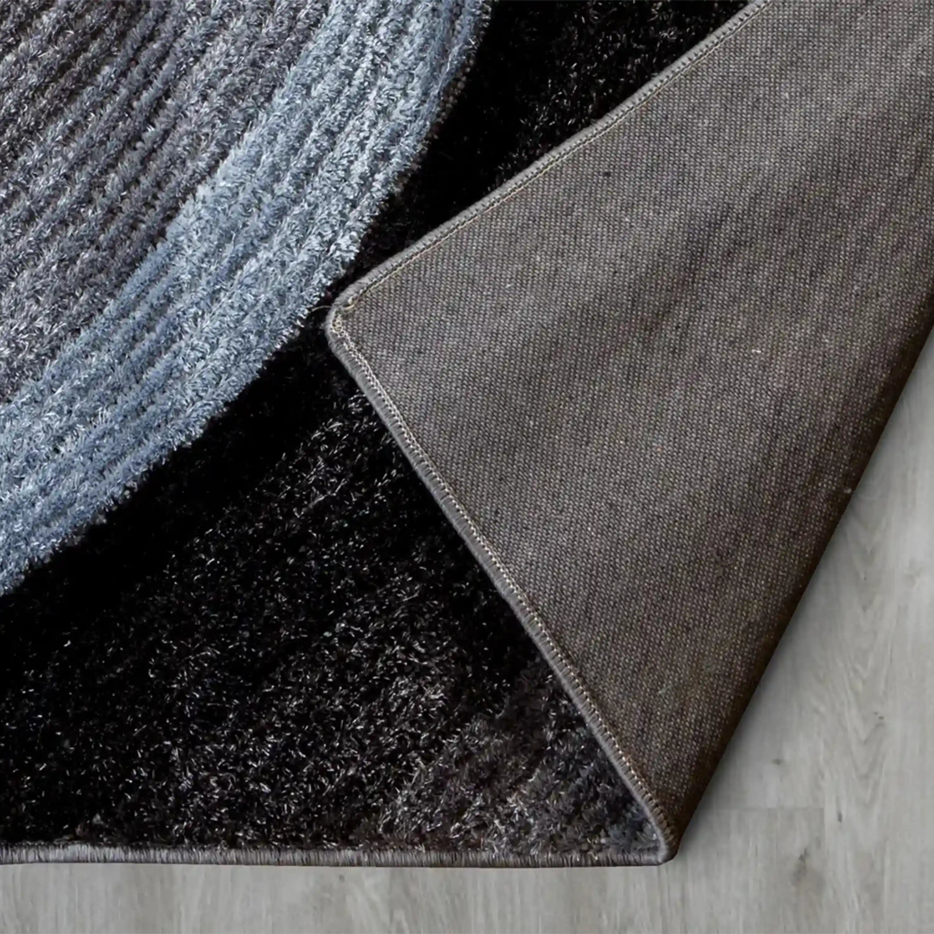 Grey Ripple Rug